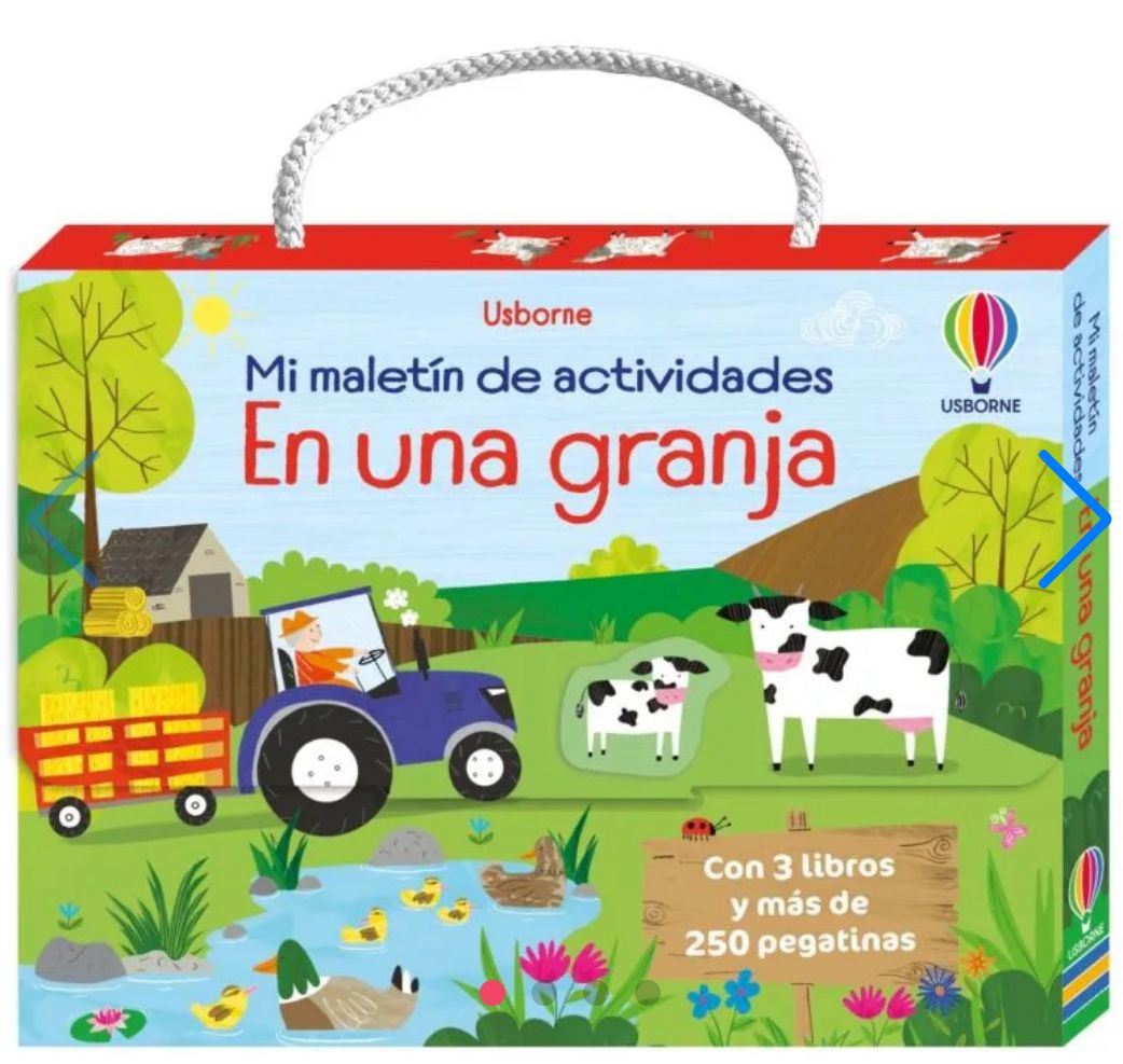 Maletín actividades granja