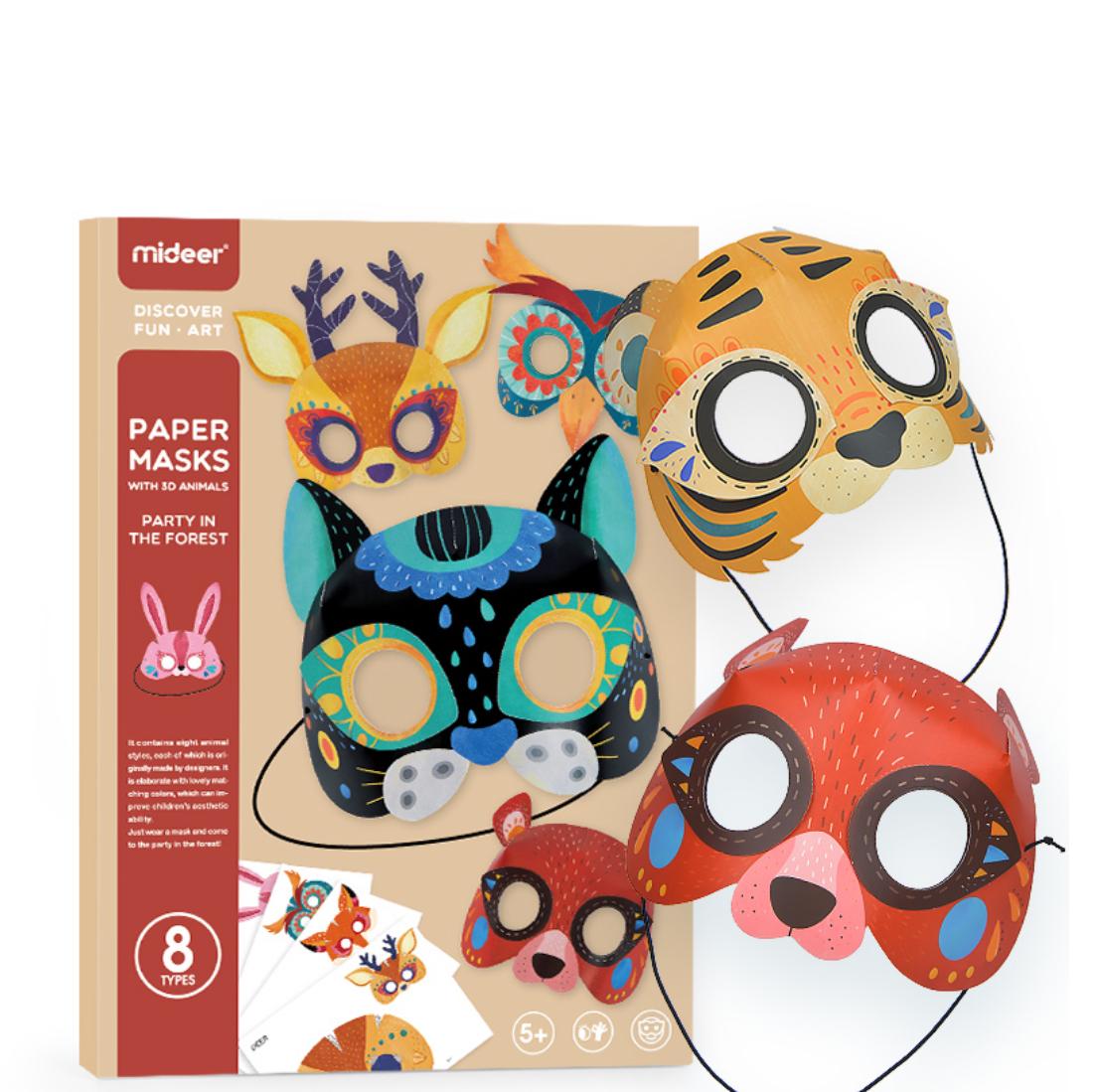 Máscaras amigos del bosque