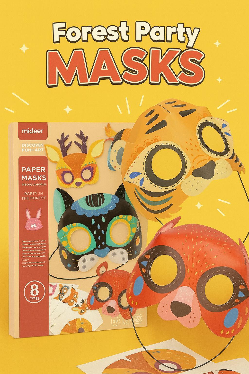 Máscaras amigos del bosque