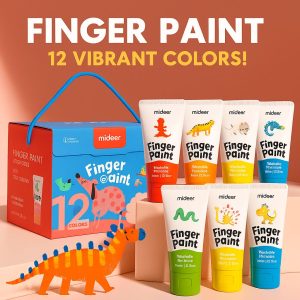 Pintura de dedo 12 colores