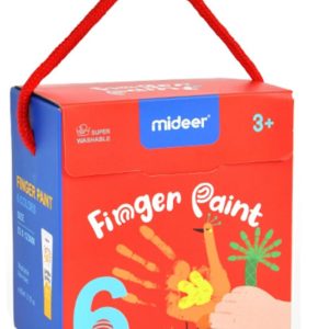 Pintura dedo 6 colores