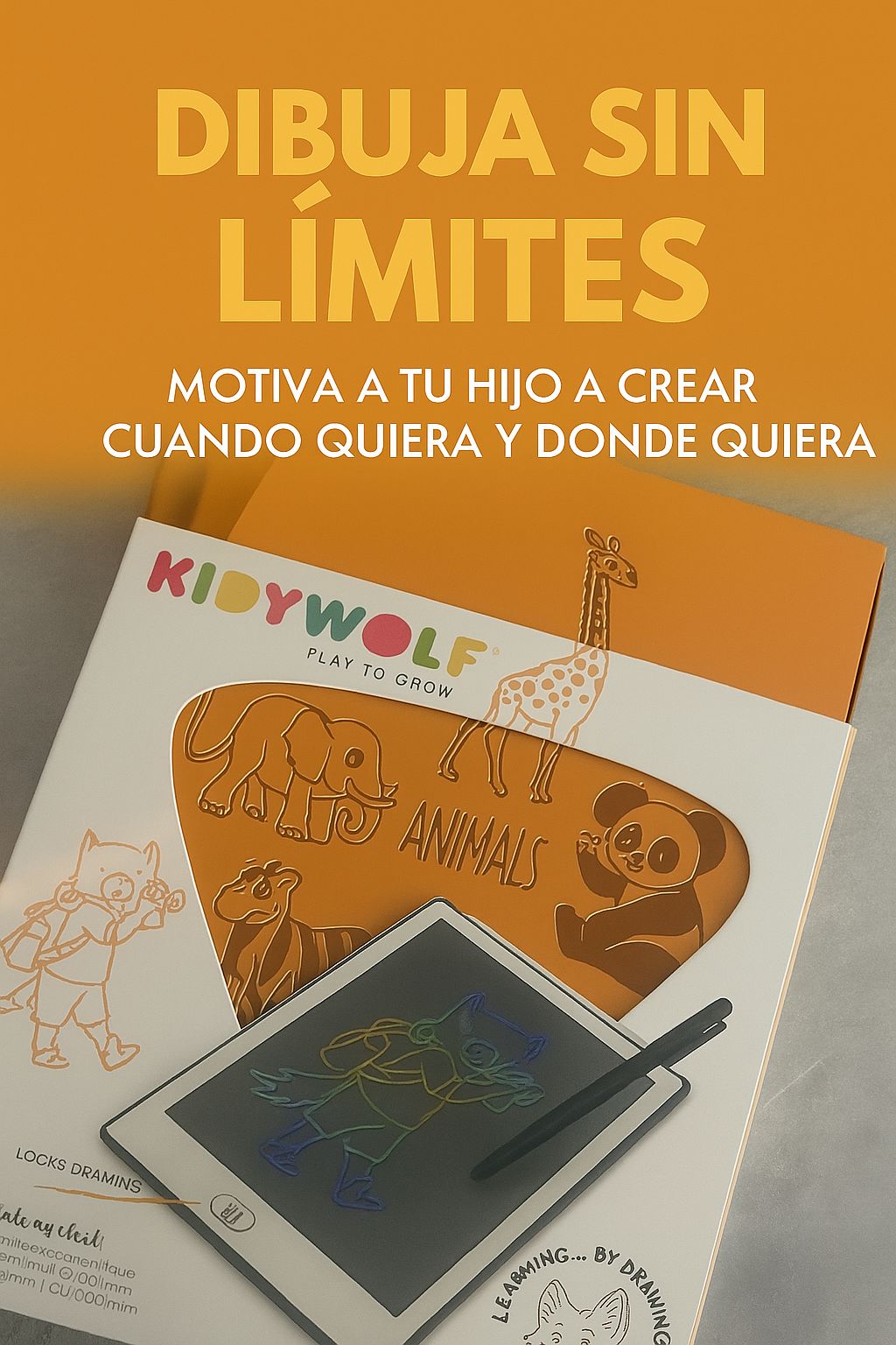 Tablet Dibujo Kidywolf